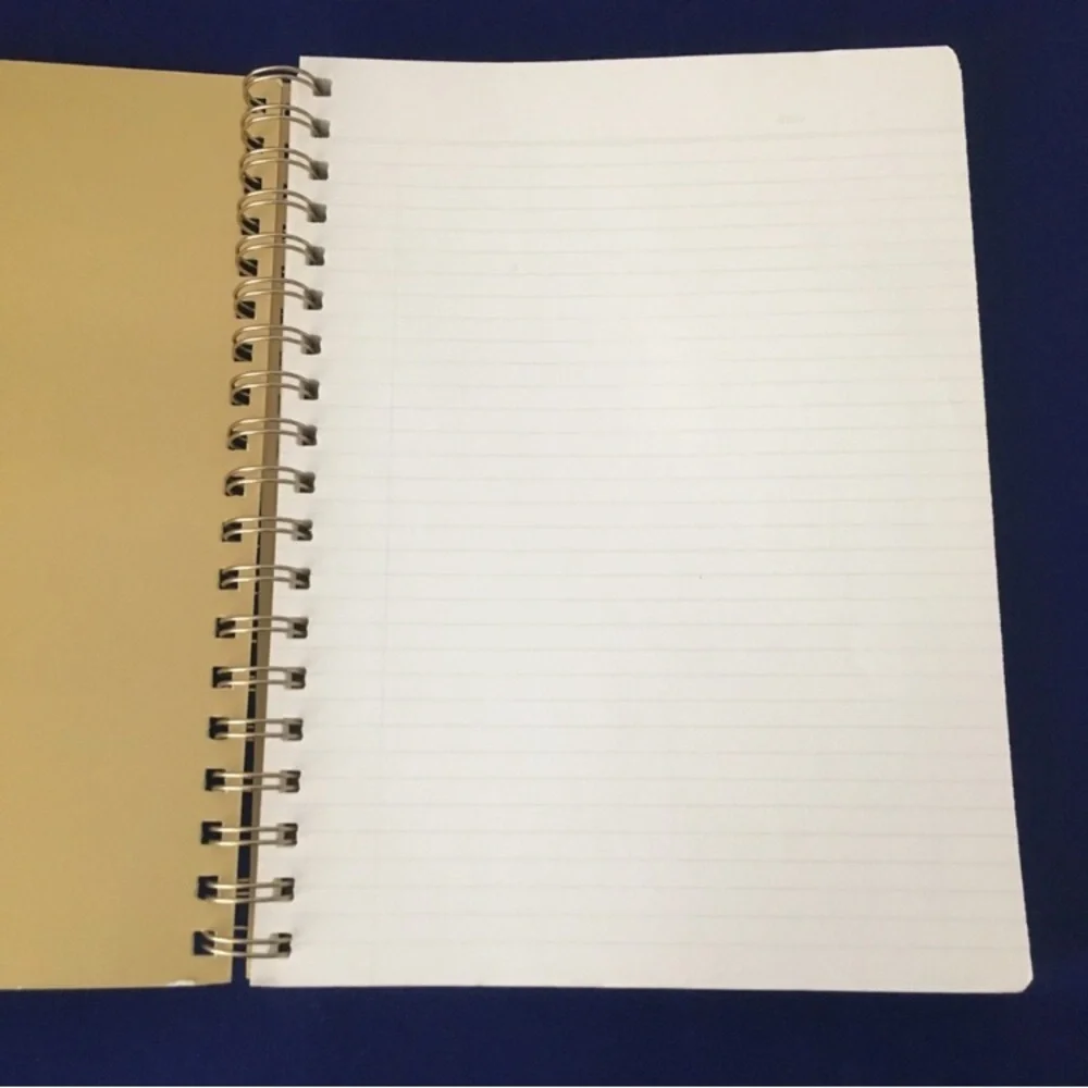 Faux Leather Spiral Notebook